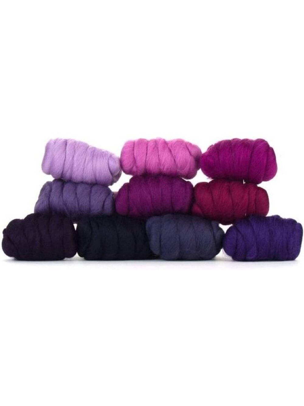 Mixed Merino Wool Variety Pack - Perfect for Spinning, Felting, Weaving